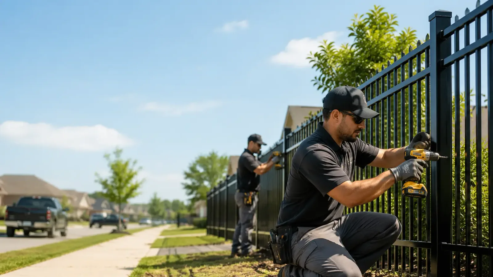 Metal Fence Installation in Haverhill, IA